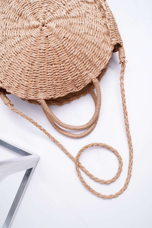 Жіноча сумка плетена Octario Camel