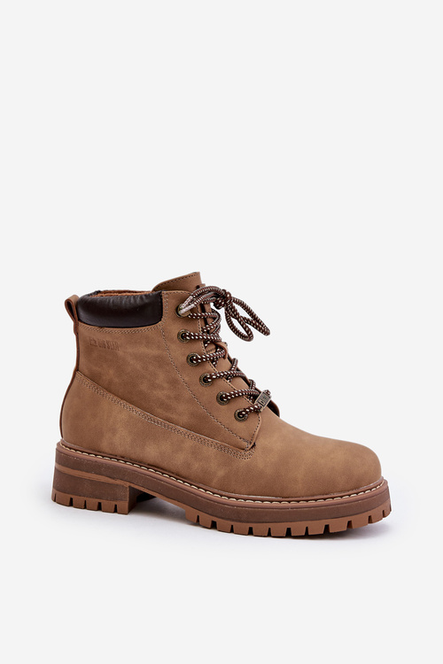 Чоботи жіночі утеплені Big Star OO274A289 Коричневі