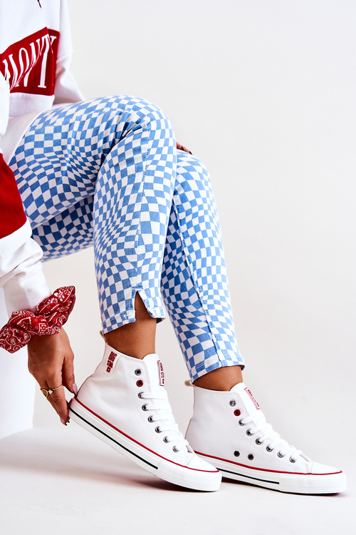 Високі шкіряні кросівки Big Star JJ274132 Білі