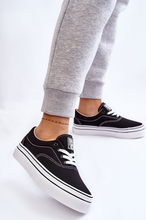 Жіночі кросівки на платформі Big Star LL274230 Чорні