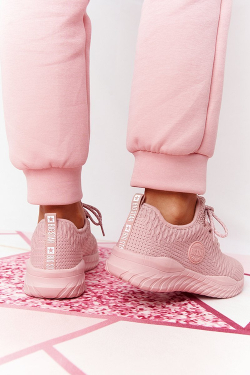 Жіночі кросівки Memory Foam Big Star HH274299 Рожеві