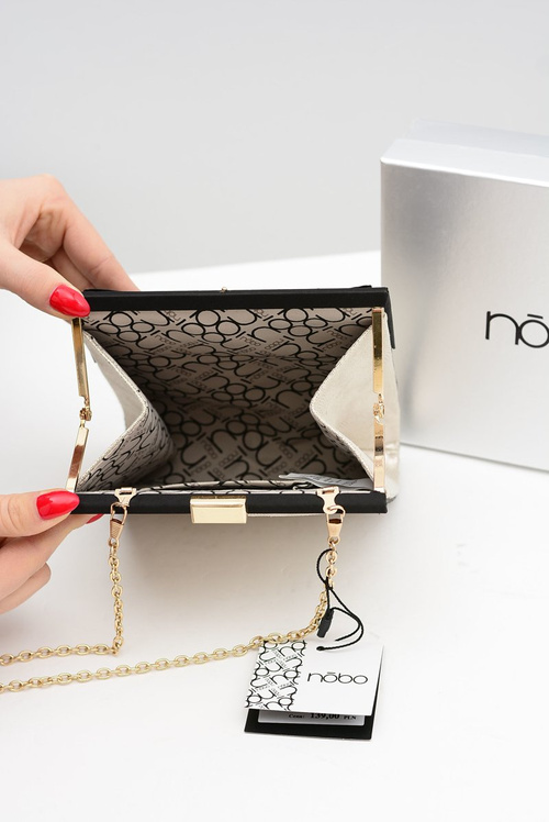Жіноча маленька золота сумочка Nobo Bow