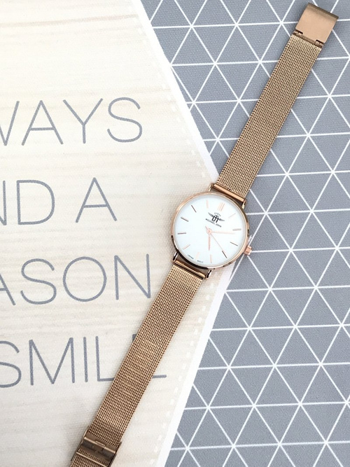 Жіночий годинник Michael John Florence Blue Dial 32 мм