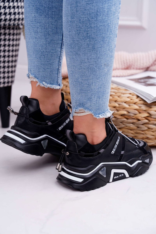 Жіноче спортивне взуття Big Star by Daniel Lopez чорний FF274A541