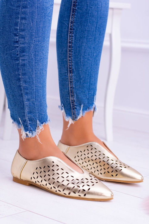 Жіночі напівчеревики Lu Boo Gold Synthia