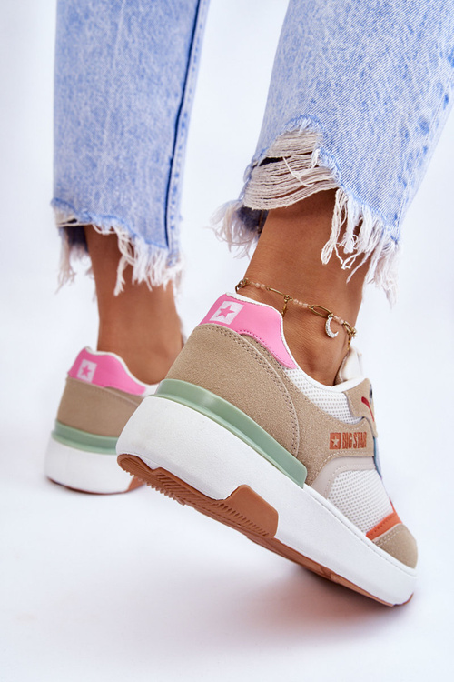 Жіноче спортивне взуття Кросівки Big Star LL274437 різнокольорові