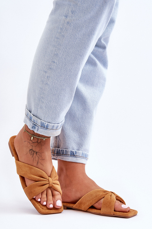 Жіночі оксамитові тапочки Camel Vanilla Sky