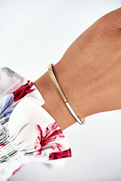 Жіночий браслет Сталь З Цирконами Срібло Guadiana