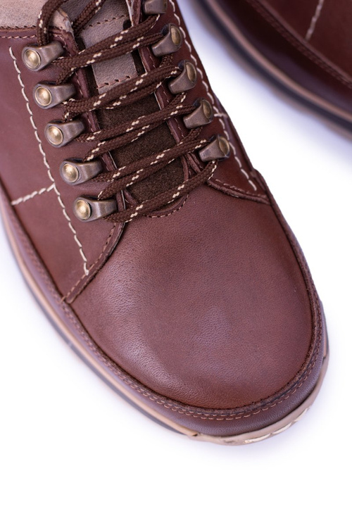 Коричневі чоловічі напівчеревики Ivar