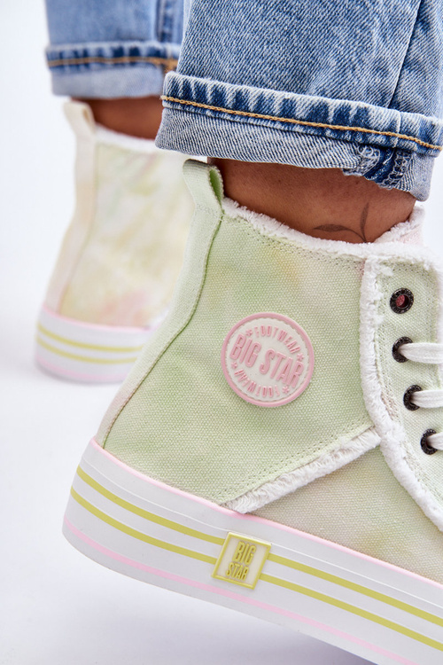 Жіночі високі кросівки Big Star LL274177 Multicolor