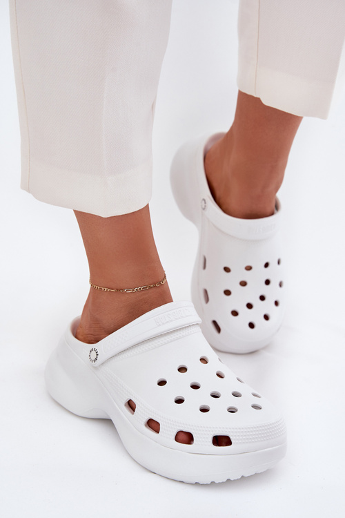 Жіночі Пінні Сандалі На Масивній Підошві Big Star RR274A119 Білі