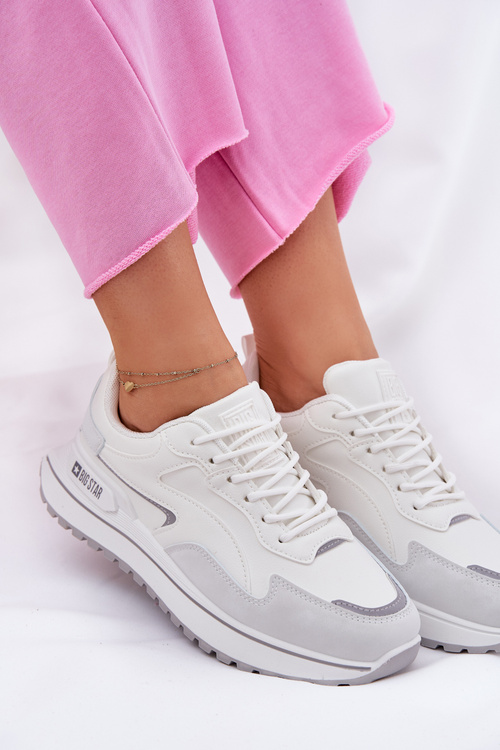 Жіночі Кросівки Big Star RR274A213 HI-POLY SYSTEM Білі