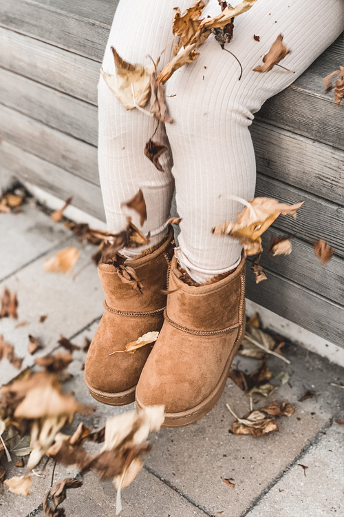 Дитячі зимові черевики для розминки хакі губі