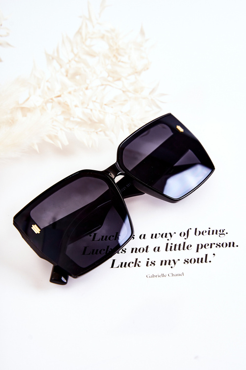 Квадратні сонцезахисні окуляри Smooth V110021 Чорні