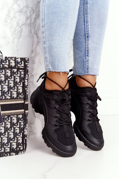 Жіноче спортивне взуття Кросівки Чорні Born This Way