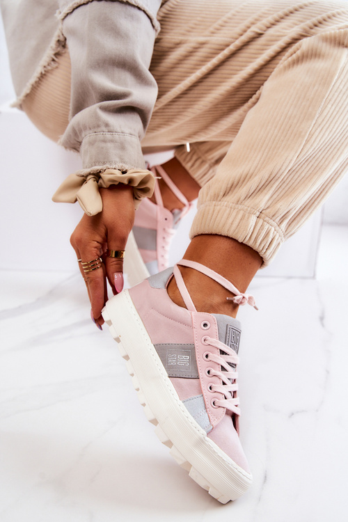 Жіночі кросівки BIG STAR JJ274481 Рожеві