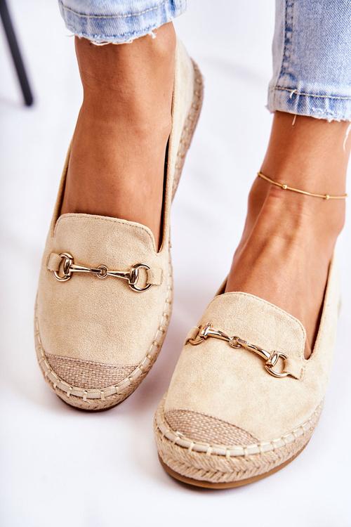 Класичні жіночі сліпони бежеві Oresa