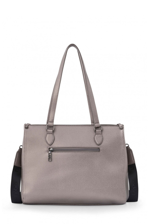 Класична сумка шоппер NOBO N1530-C025 Silver