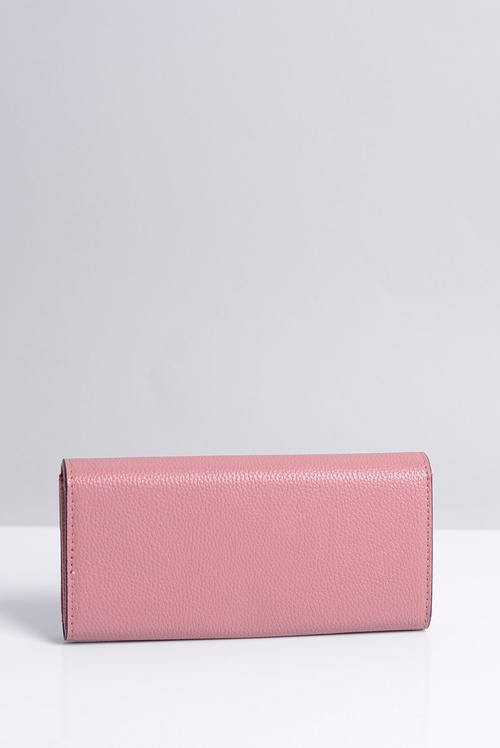 Великий жіночий рожевий гаманець
