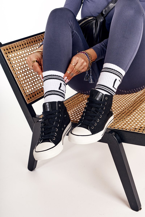 Жіночі високі кросівки Big Star DD274330 Чорні