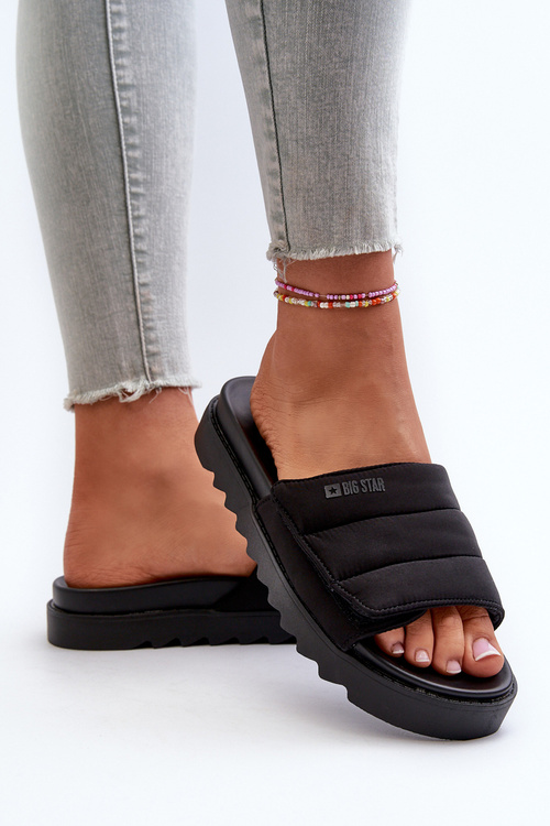 Жіночі шорти на платформі Big Star NN274772 Чорні