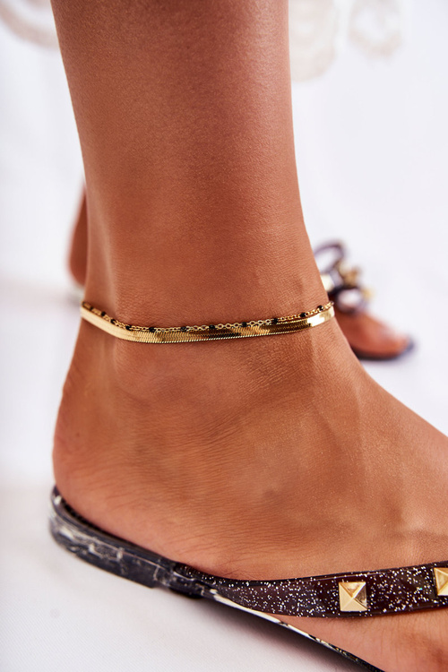 Жіночі гумові шльопанці чорного кольору Monise