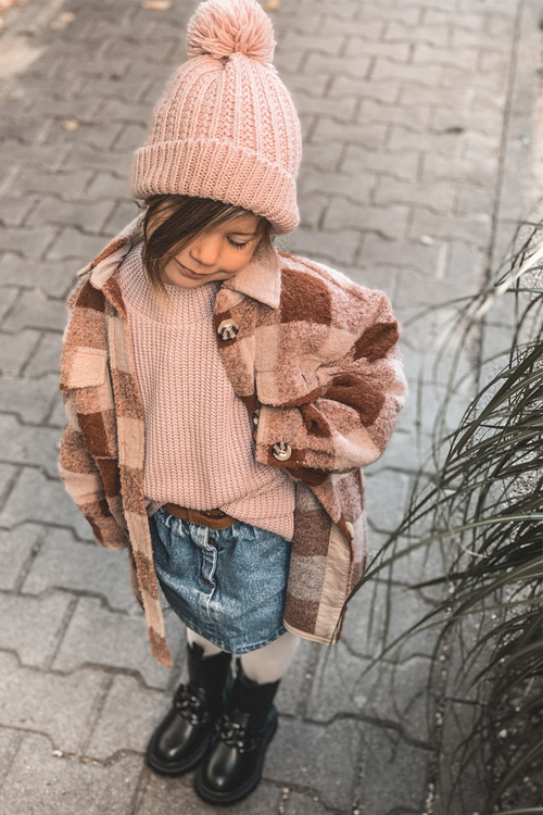 Чоботи дитячі утеплені на ланцюжку Чорні Hinea