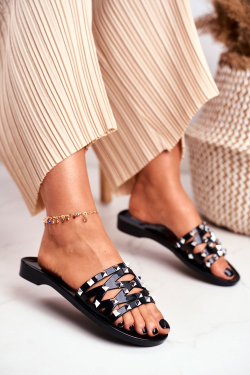 Жіночі шорти Patty з чорними гумовими шпильками