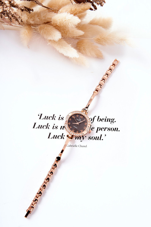 Жіночий Годинник Giorgio&Dario З Цирконами Рожеве Золото