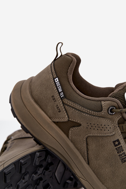 Чоловіче Спортивне Взуття Для Туризму Big Star OO174367 HI-POLY SYSTEM Khaki