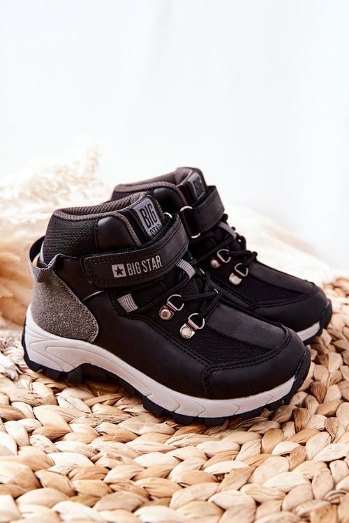 Дитяче трекінгове взуття Big Star II374100 Чорне