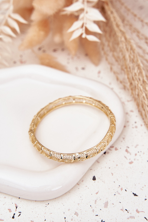 Жіночий браслет із медичної сталі золото