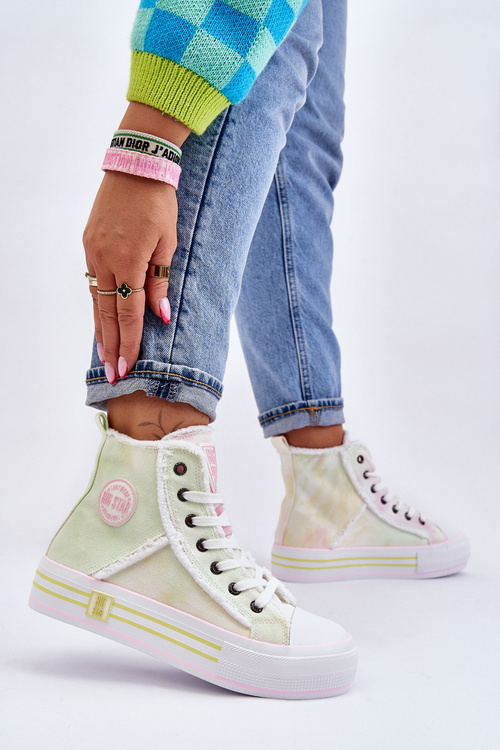 Жіночі високі кросівки Big Star LL274177 Multicolor