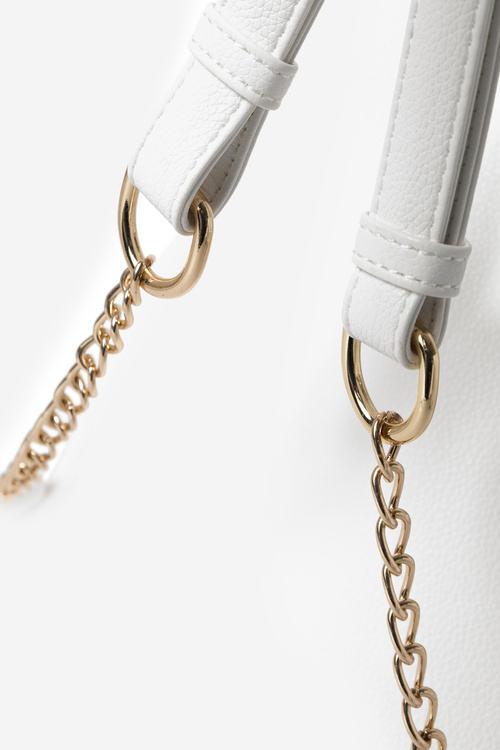 Жіночий маленький рюкзак з еко шкіри NOBO BAGP230-K000 Білий