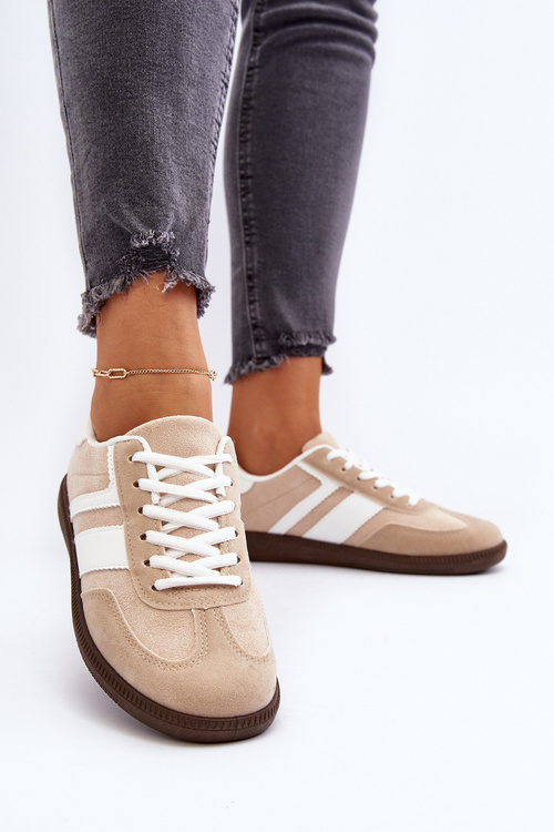 Жіночі низькі кросівки Спортивне взуття бежеві Eudiopis