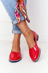 Жіночі лаковані туфлі Maciejka 05035-08 Red