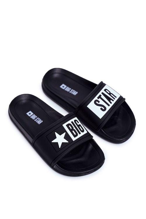 Дитячі шльопанці Big Star чорні DD374150