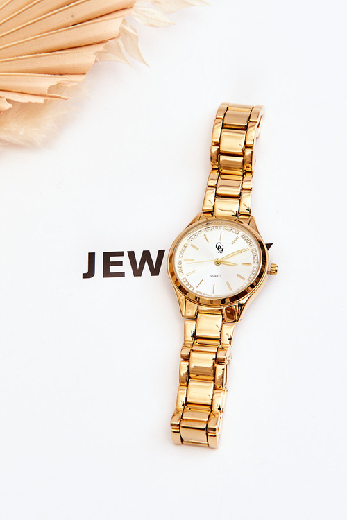 Жіночий водонепроникний годинник GG Luxe Golden