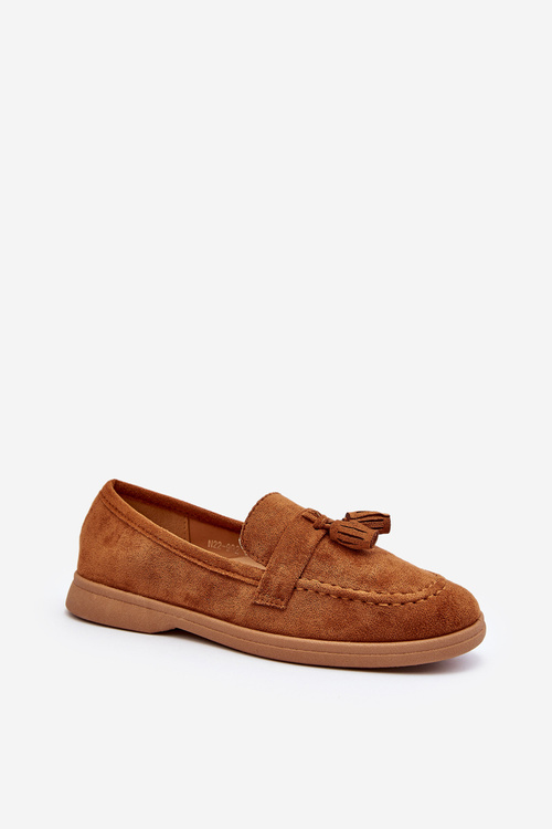 Жіночі замшеві мокасини Camel Dense