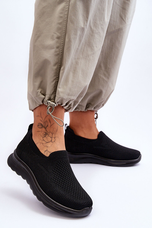 Жіночі текстильні сліпони чорні Adiora