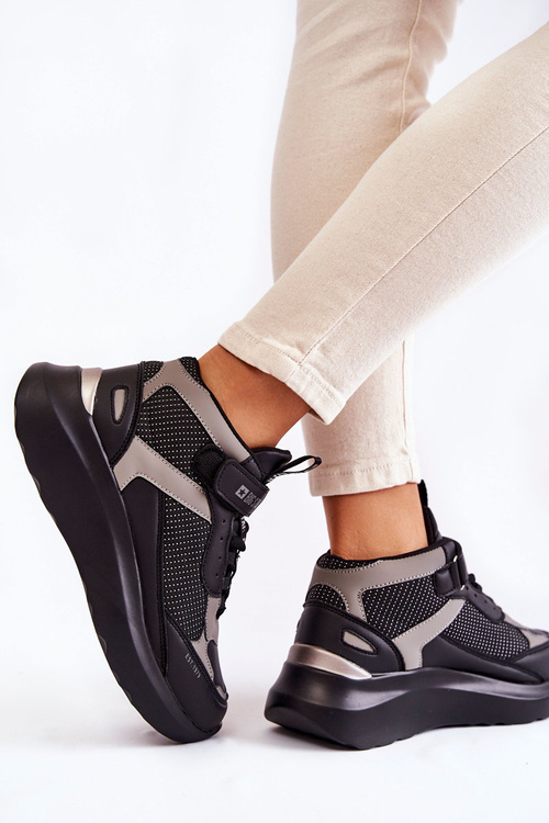 Жіноче спортивне взуття Memory Foam System Big Star KK274403 Чорний