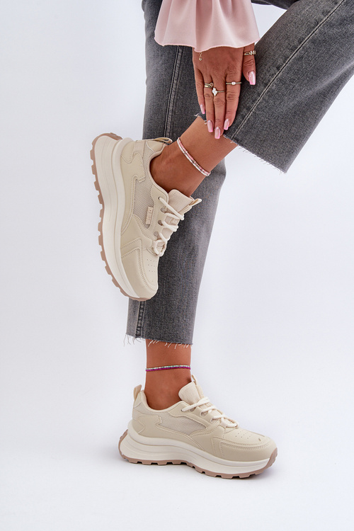 Жіночі кросівки HI-POLY SYSTEM Big Star NN274A105 Бежеві