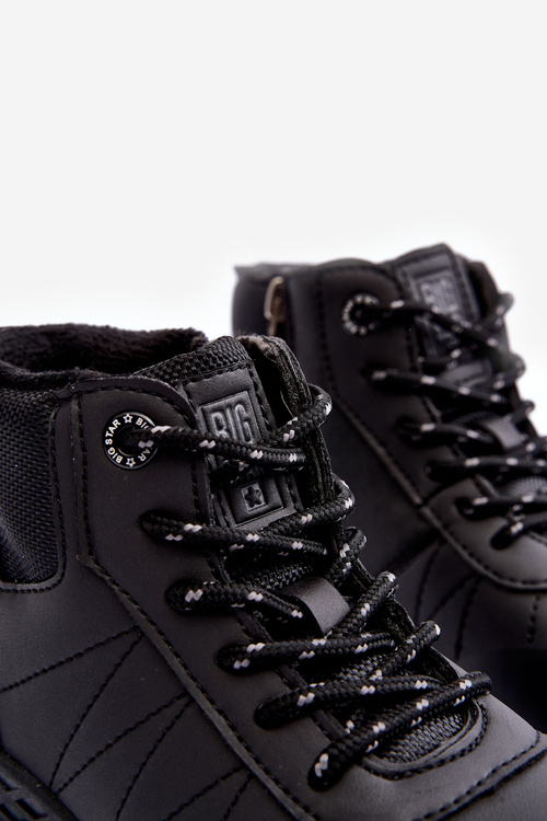 Дитяче утеплене трекінгове взуття Black Big Star MM374203