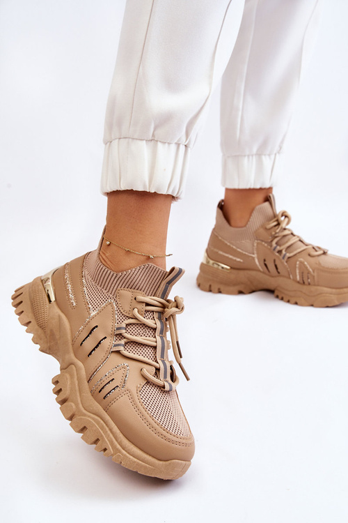 Жіночі шкарпетки Спортивне взуття бежеві Berna