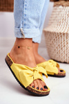 Тапочки На Корковій Підошві Жовті Венді