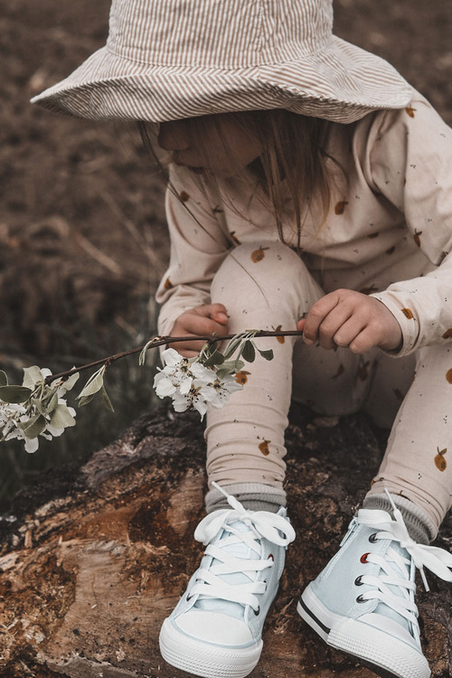 Дитячі високі кросівки на блискавці BIG STAR HH374088 Сині