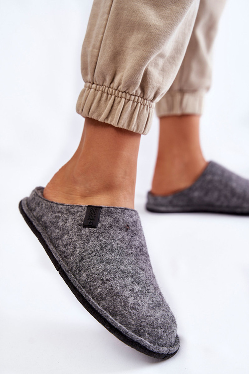 Класичні жіночі тапочки Big Star KK276014 сірі