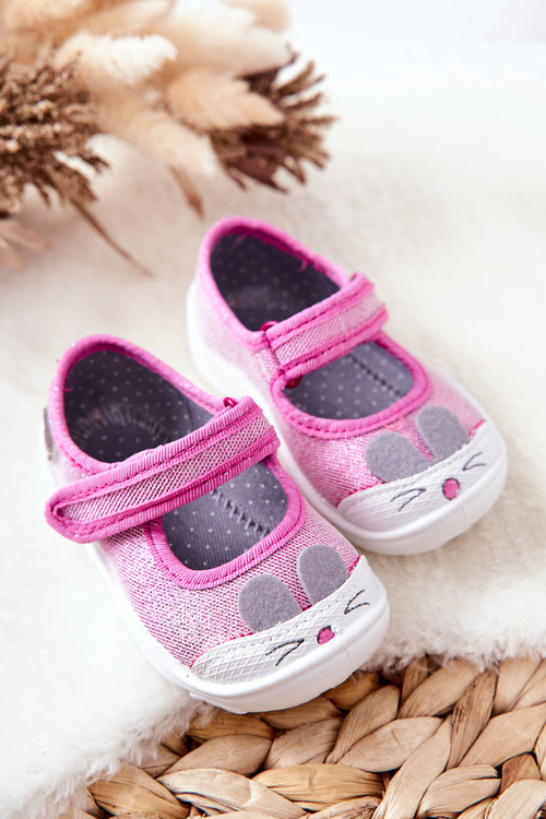 В'єтнамки Ballerinas Befado Rabbit 209P034 Pink