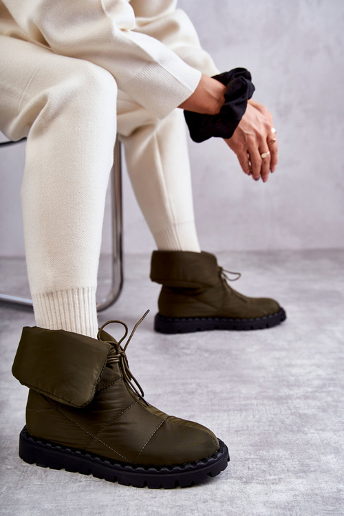 Чоботи жіночі утеплені Green Emelie