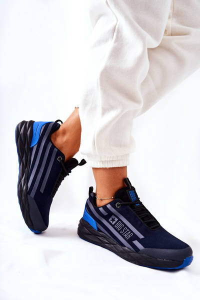 Шкіряне спортивне взуття Big Star II274459 Navy